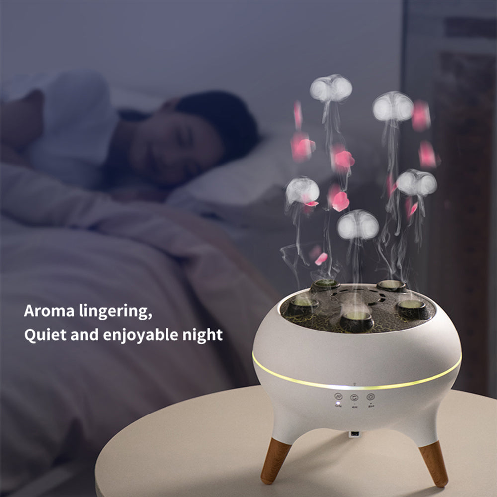 QUICKTRENDS™- 3D JELLYFISH FLAME AROMATHERAPY DIFFUSER