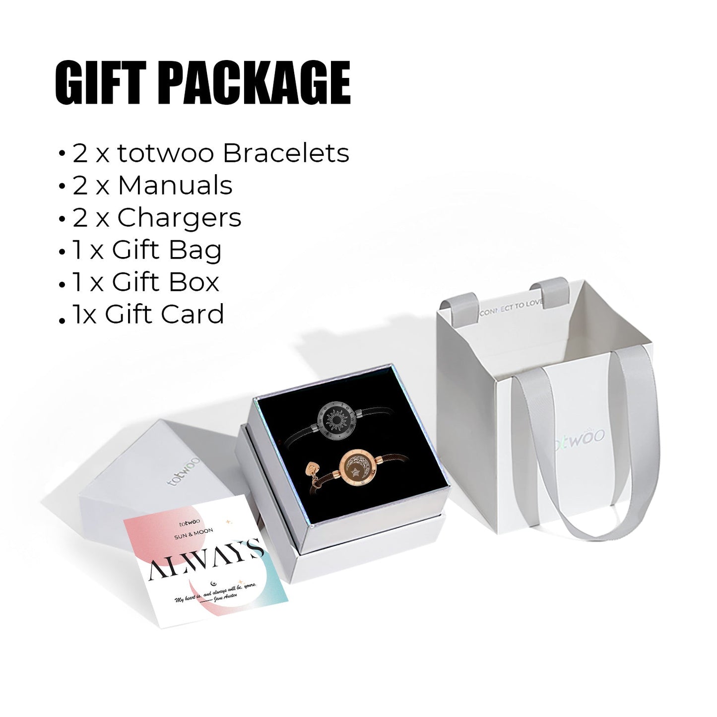 QUICKTRENDS™ – LONG DISTANCE TOUCH BRACELETS FOR COUPLES
