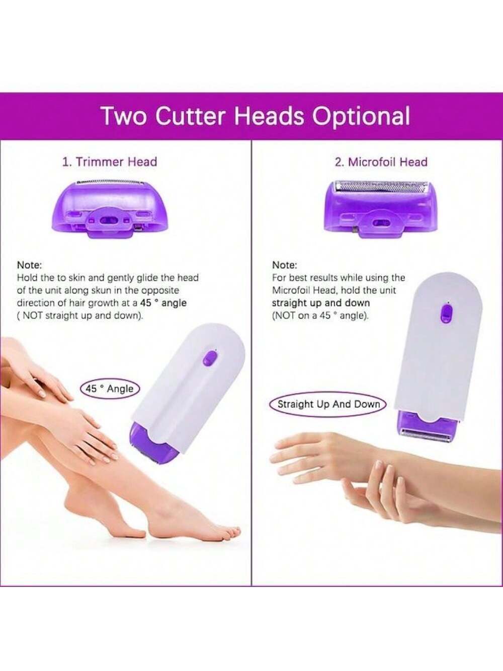 QUICKTRENDS™ – Finishing Touch Painless Epilator