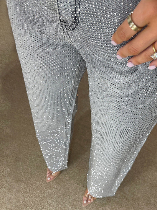 QUICKTRENDS™ – SHINY RHINESTONE JEANS