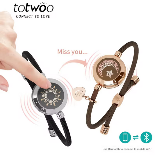 QUICKTRENDS™ – LONG DISTANCE TOUCH BRACELETS FOR COUPLES