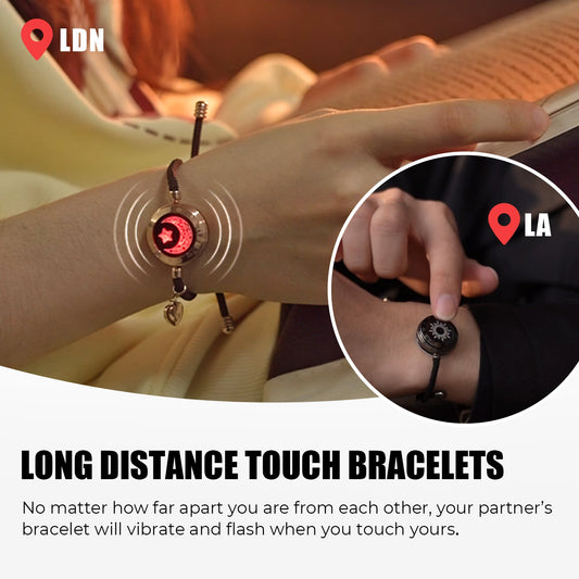 QUICKTRENDS™ – LONG DISTANCE TOUCH BRACELETS FOR COUPLES