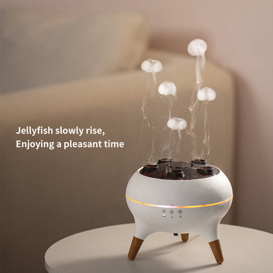 QUICKTRENDS™- 3D JELLYFISH FLAME AROMATHERAPY DIFFUSER